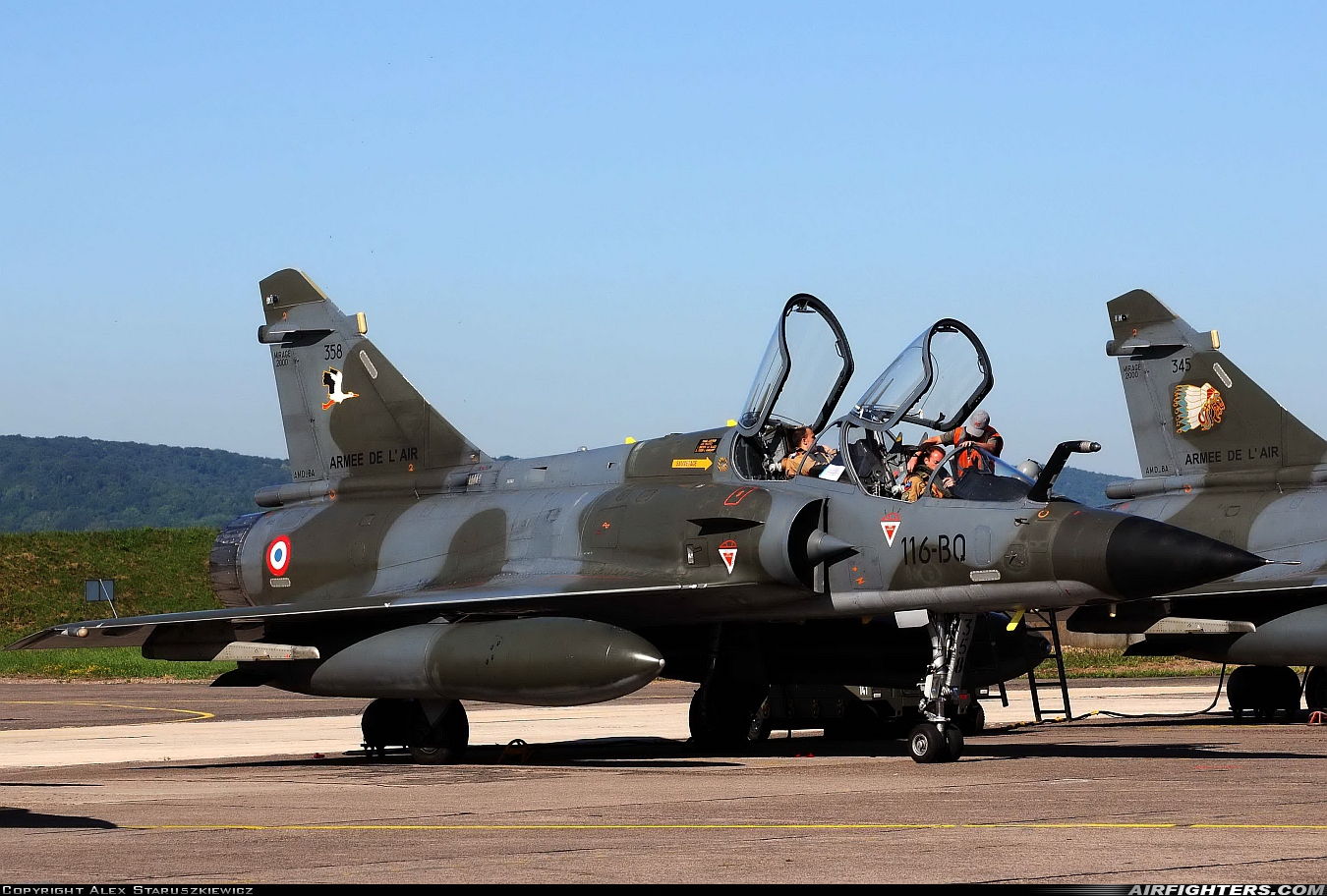 France - Air Force Dassault Mirage 2000N 358 at Luxeuil - St. Sauveur (LFSX), France