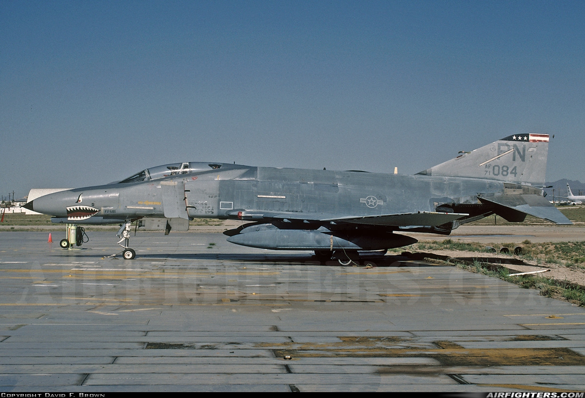 USA - Air Force McDonnell Douglas F-4E Phantom II 71-1084 at Tucson - Davis-Monthan AFB (DMA / KDMA), USA