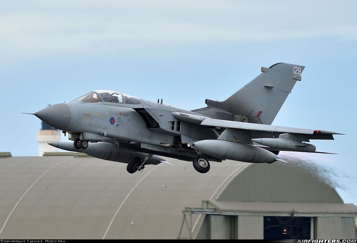 UK - Air Force Panavia Tornado GR4 ZG752 at Lossiemouth (LMO / EGQS), UK