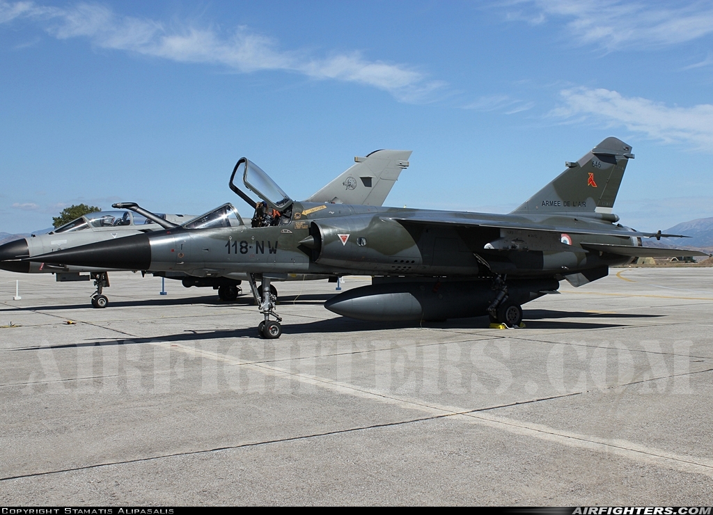 France - Air Force Dassault Mirage F1CR 646 at Larissa (LRA / LGLR), Greece