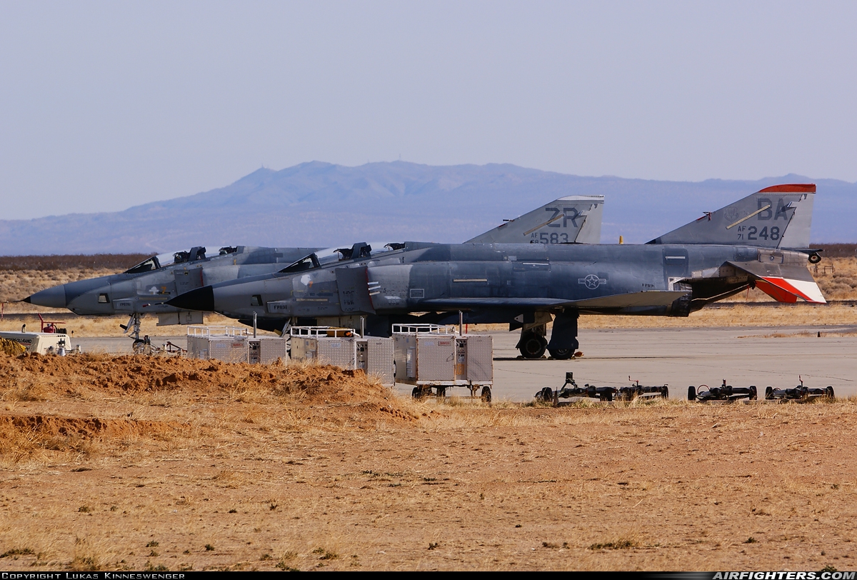 USA - Air Force McDonnell Douglas RF-4C Phantom II 71-0248 at Mojave (MHV), USA