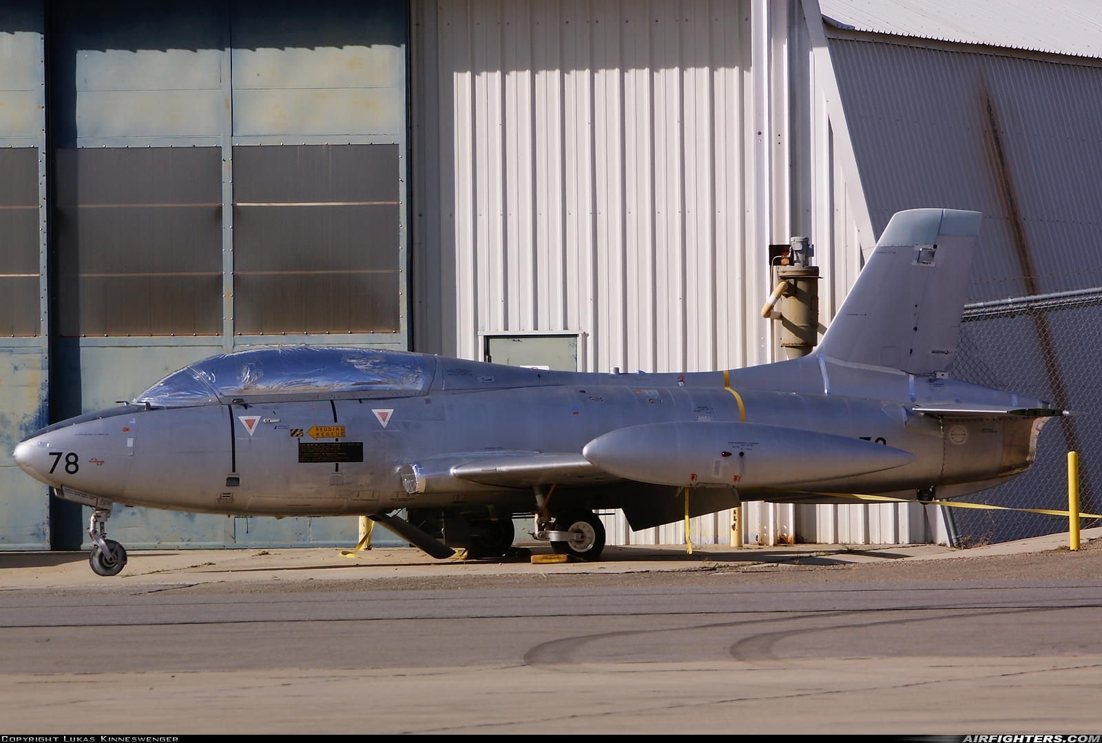 Private Atlas MB-326M Impala 1 N7085F at Mojave (MHV), USA