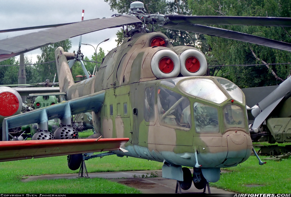 Russia - Air Force Mil Mi-24A  at Off-Airport - Moscow, Russia