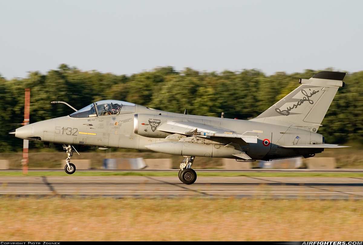 Italy - Air Force AMX International AMX MM7133 at Powidz (EPPW), Poland