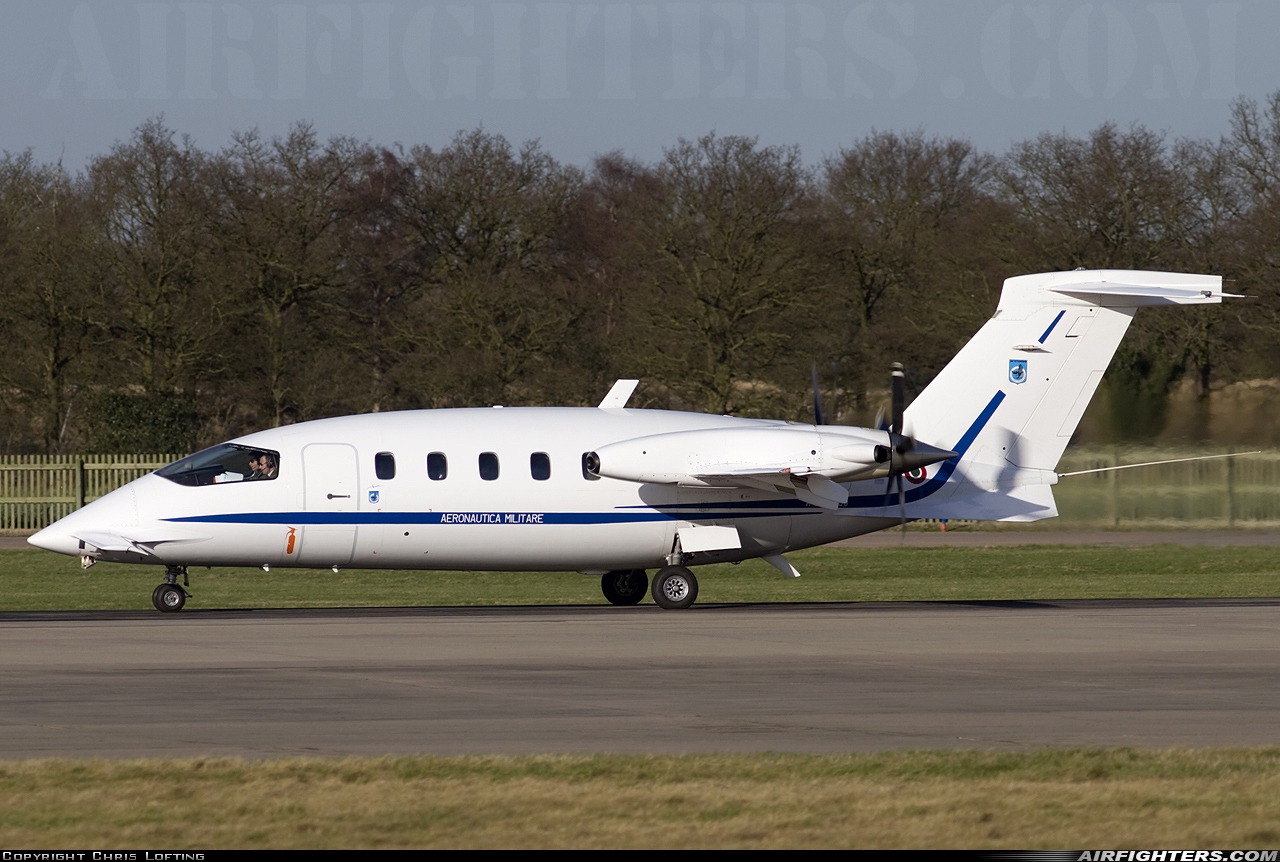 Italy - Air Force Piaggio P-180AM Avanti MM62199 at Coningsby (EGXC), UK