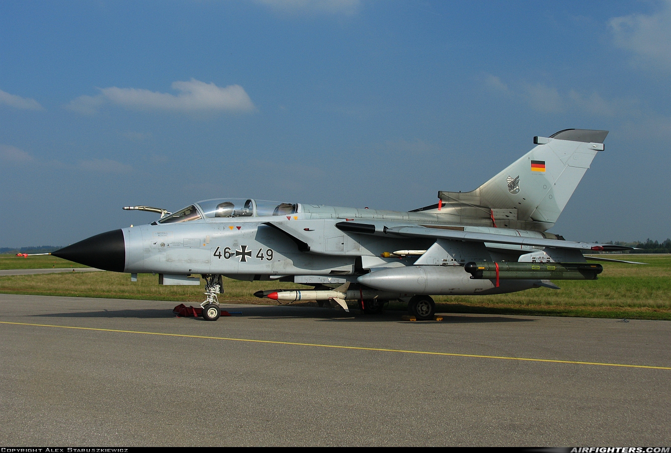 Germany - Air Force Panavia Tornado ECR 46+49 at Lechfeld (ETSL), Germany