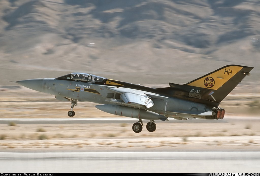 UK - Air Force Panavia Tornado F3 ZG753 at Las Vegas - Nellis AFB (LSV / KLSV), USA