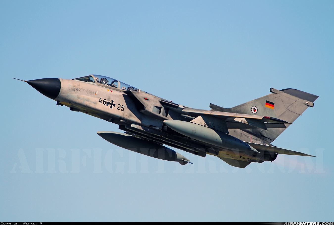 Germany - Air Force Panavia Tornado ECR 46+25 at Neuburg - Zell (ETSN), Germany
