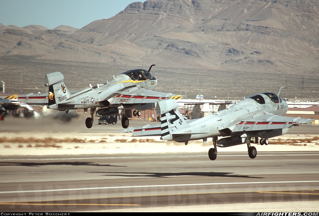 USA - Navy Grumman EA-6B Prowler (G-128) 160434 at Las Vegas - Nellis AFB (LSV / KLSV), USA