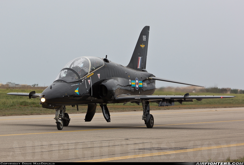 UK - Air Force British Aerospace Hawk T.1A XX199 at Luqa - Malta International (MLA / LMML), Malta