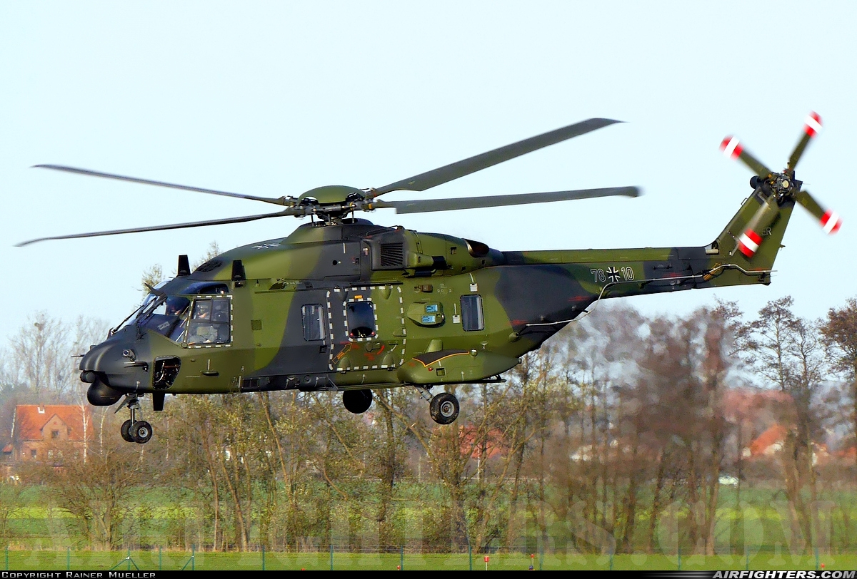 Germany - Army NHI NH-90TTH 78+10 at Buckeburg (- Achum) (ETHB), Germany
