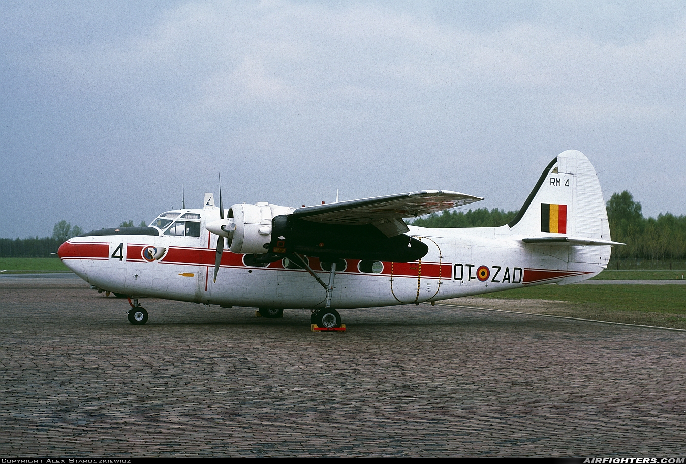 Belgium - Air Force Percival P-66 Pembroke C.51 RM-4 at Enschede - Twenthe (ENS / EHTW), Netherlands