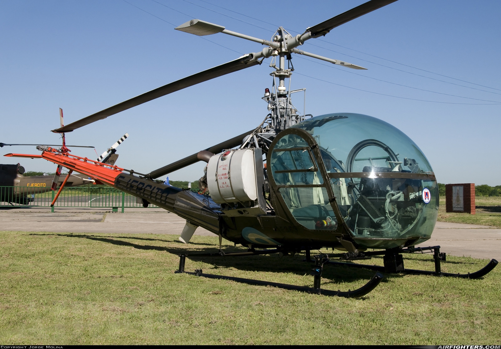 Argentina - Army Hiller UH-12E Raven AE-363 at Buenos Aires - Campo de Mayo (CPO / SADO), Argentina