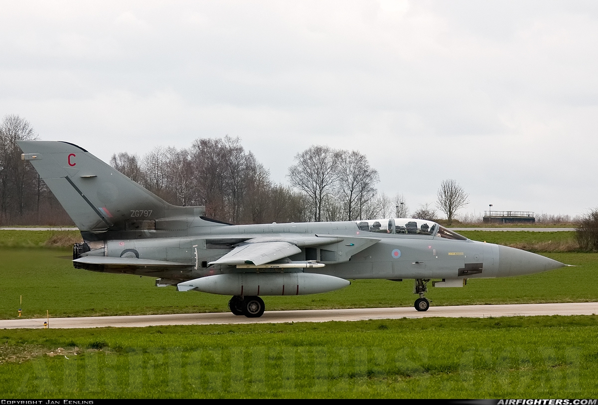 UK - Air Force Panavia Tornado F3 ZG797 at Florennes (EBFS), Belgium