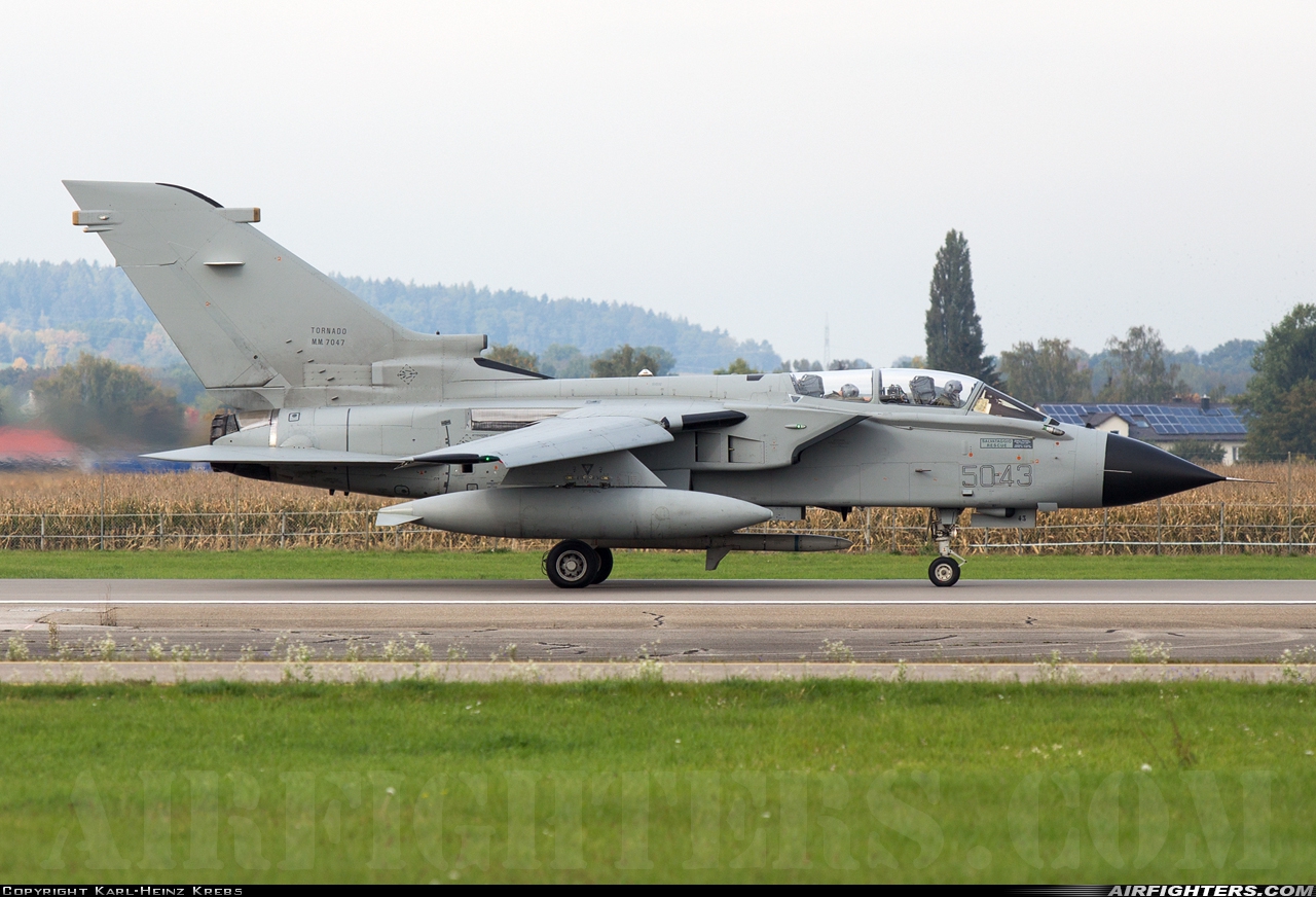 Italy - Air Force Panavia Tornado ECR MM7047 at Neuburg - Zell (ETSN), Germany
