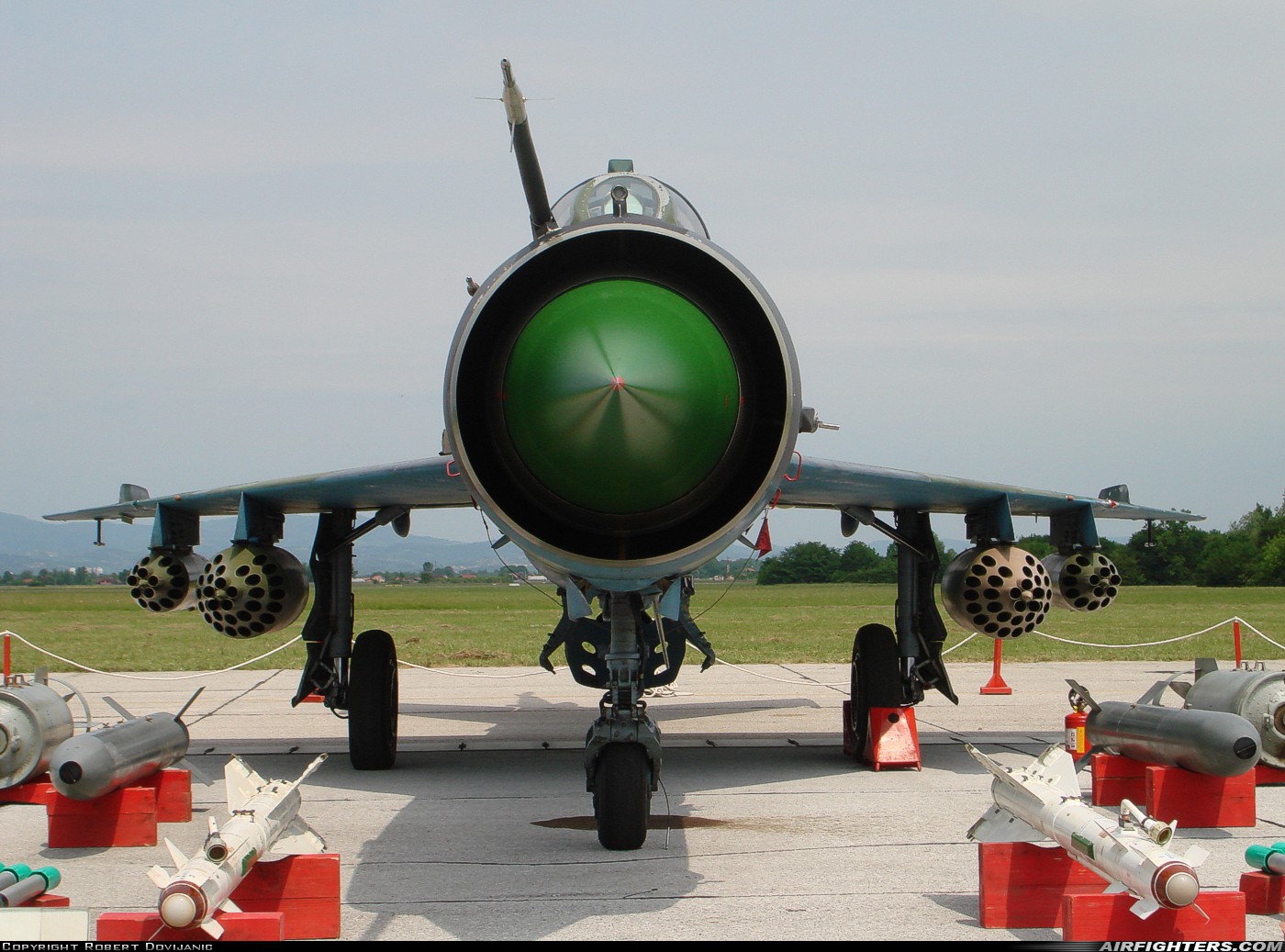Croatia - Air Force Mikoyan-Gurevich MiG-21bisD 117 at Zagreb - Pleso (ZAG / LDZA), Croatia