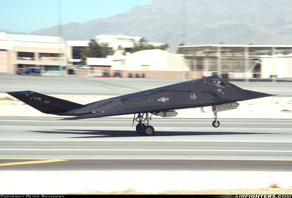 USA - Air Force Lockheed F-117A Nighthawk 81-10797 at Las Vegas - Nellis AFB (LSV / KLSV), USA