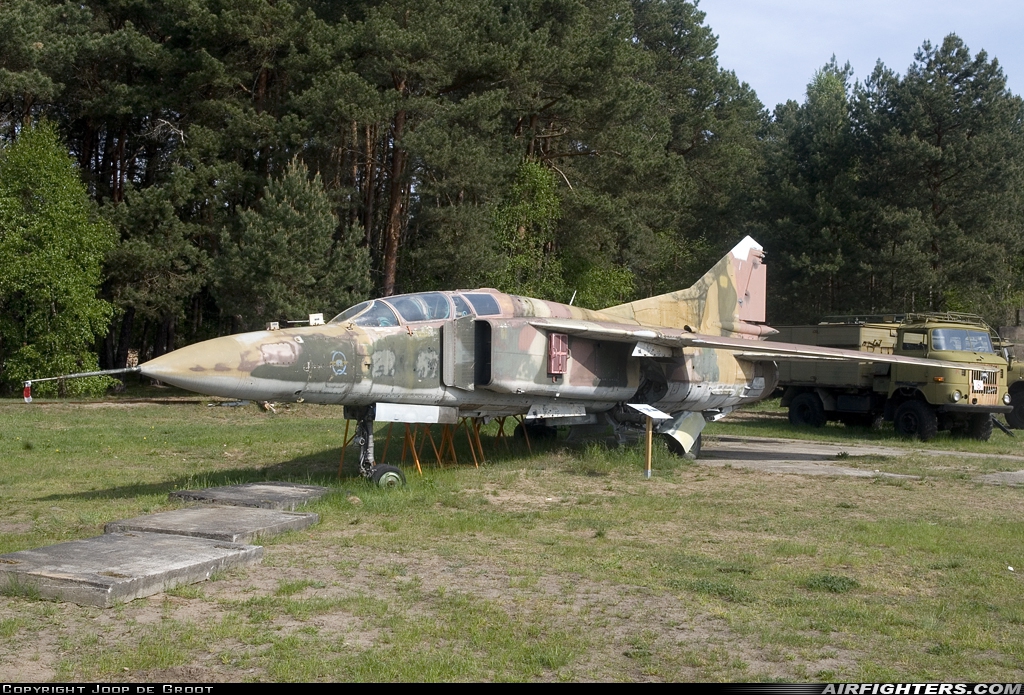 Germany - Air Force Mikoyan-Gurevich MiG-23UB 20+57 at Finow (Eberswalde-Finow) (EDAV), Germany