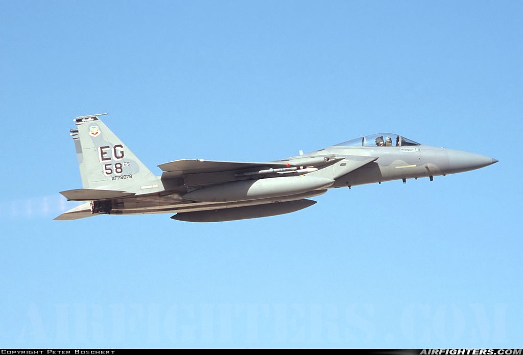USA - Air Force McDonnell Douglas F-15C Eagle 79-0078 at Las Vegas - Nellis AFB (LSV / KLSV), USA