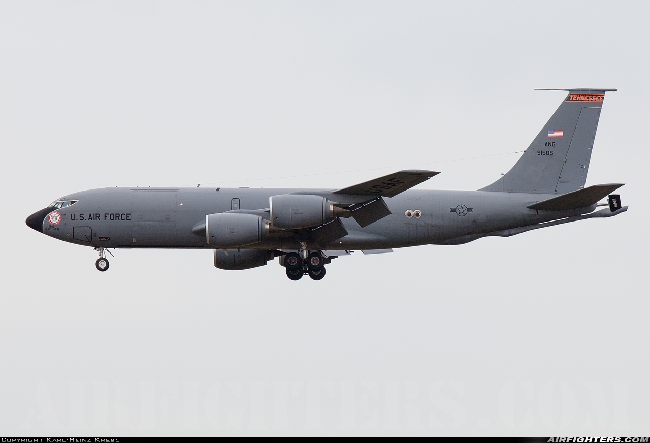 USA - Air Force Boeing KC-135R Stratotanker (717-148) 59-1505 at Ramstein (- Landstuhl) (RMS / ETAR), Germany