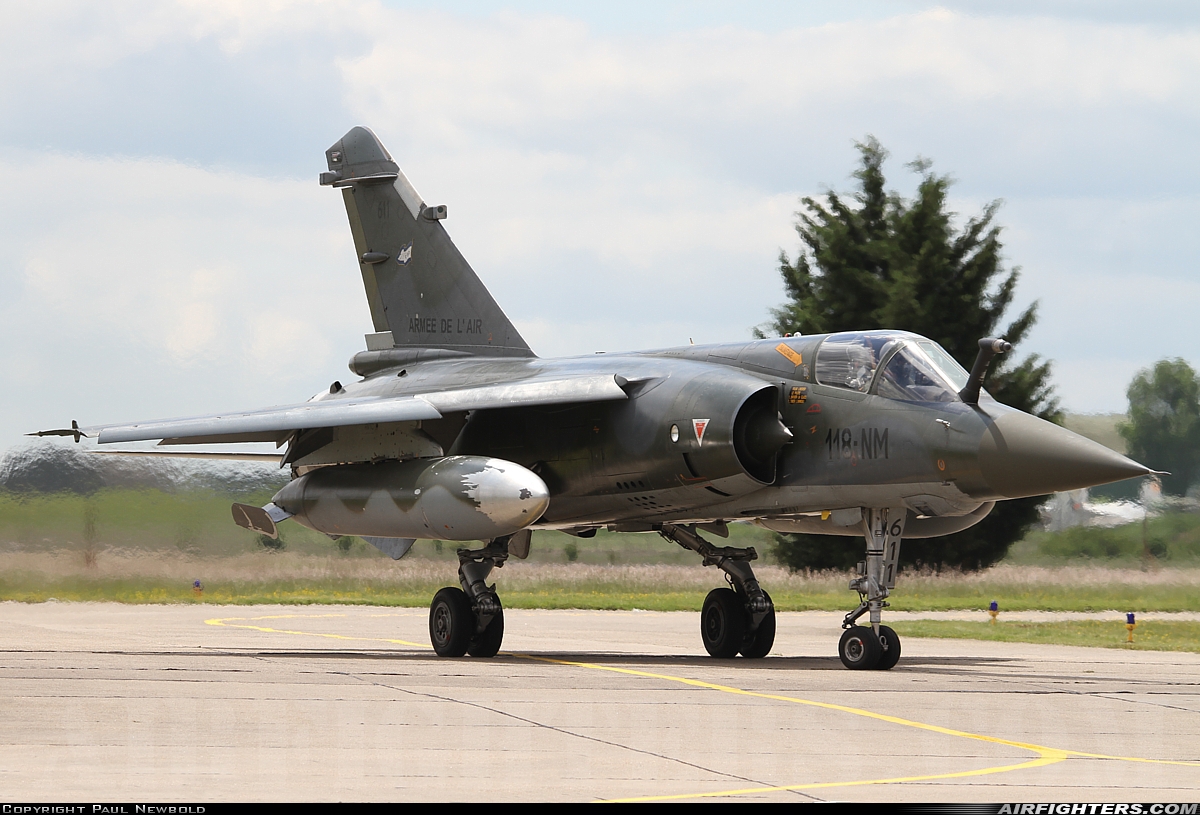 France - Air Force Dassault Mirage F1CR 611 at Chateaudun (LFOC), France