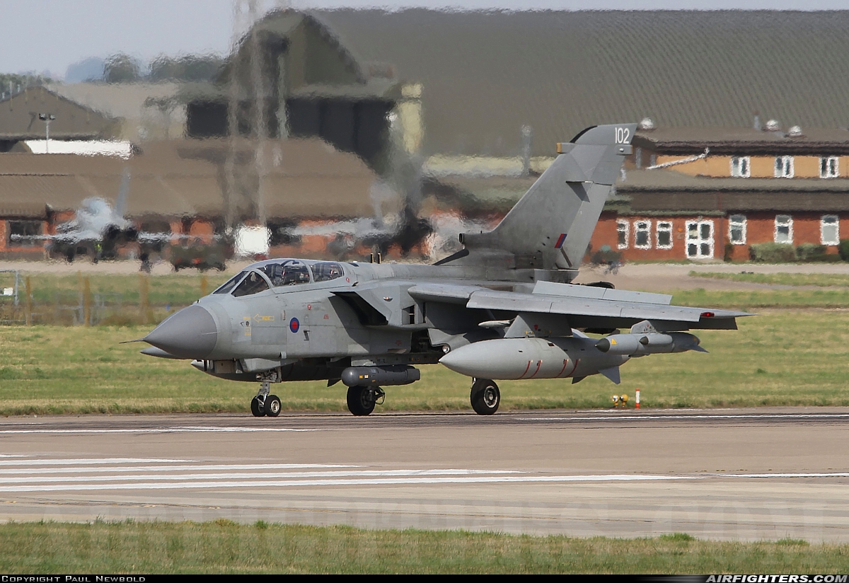 UK - Air Force Panavia Tornado GR4 ZD810 at Coningsby (EGXC), UK
