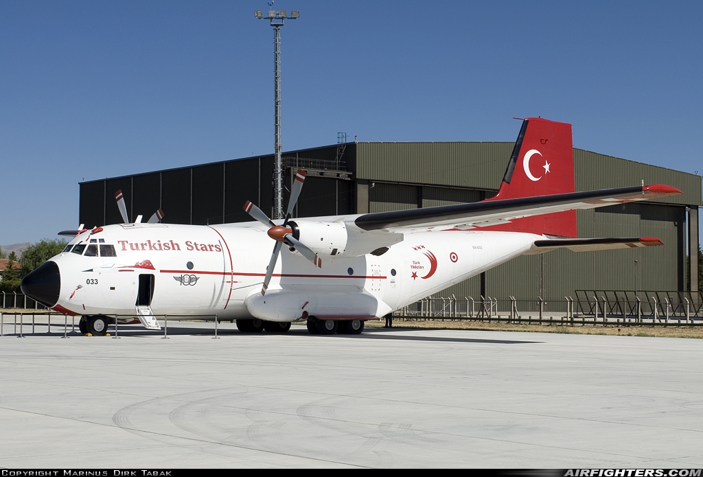 Türkiye - Air Force Transport Allianz C-160D 69-033 at Konya (KYA / LTAN), Türkiye