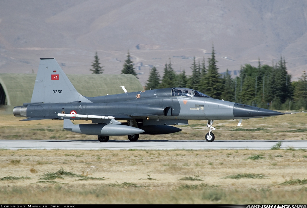 Türkiye - Air Force Northrop F-5A-2000 Freedom Fighter 64-13350 at Konya (KYA / LTAN), Türkiye