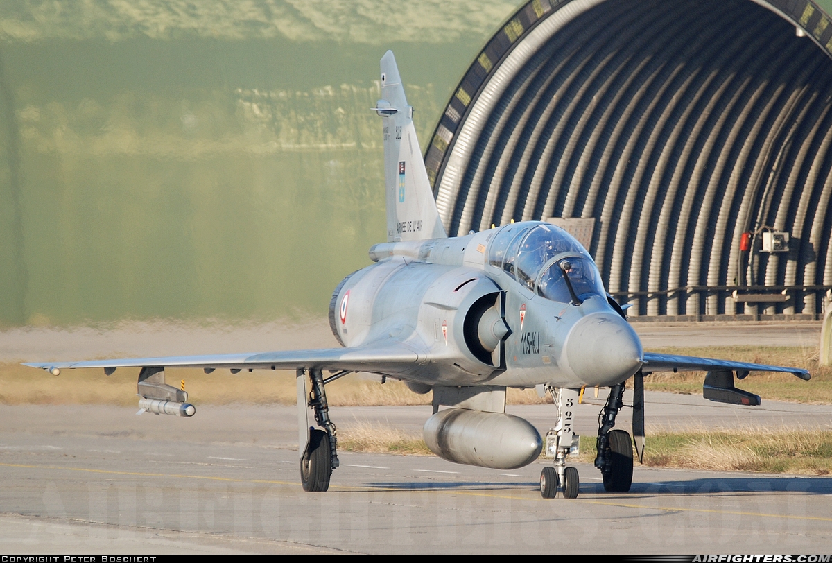 France - Air Force Dassault Mirage 2000B 523 at Orange - Caritat (XOG / LFMO), France