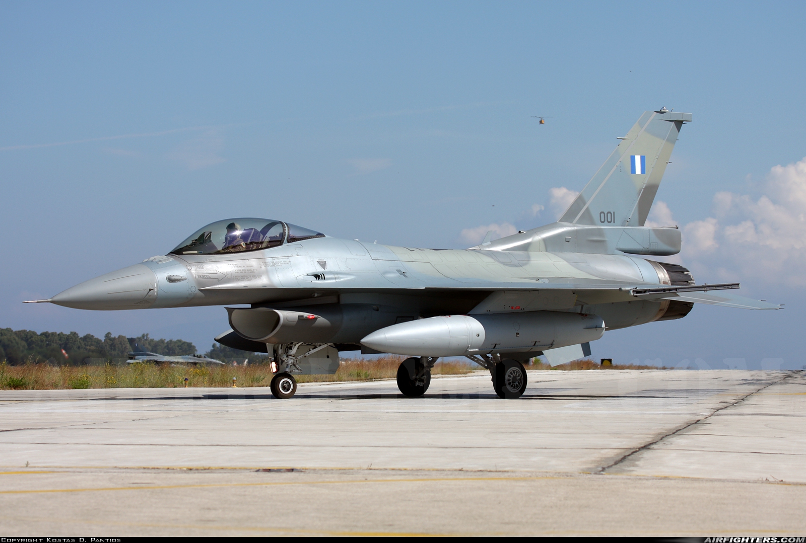 Greece - Air Force General Dynamics F-16C Fighting Falcon 001 at Araxos (GPA / LGRX), Greece