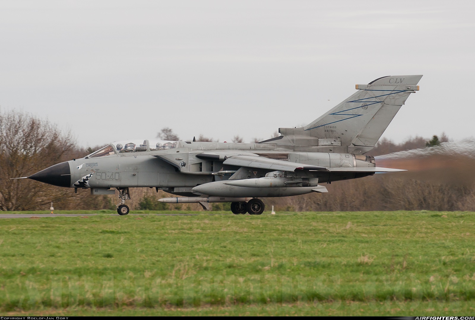 Italy - Air Force Panavia Tornado ECR MM7054 at Florennes (EBFS), Belgium