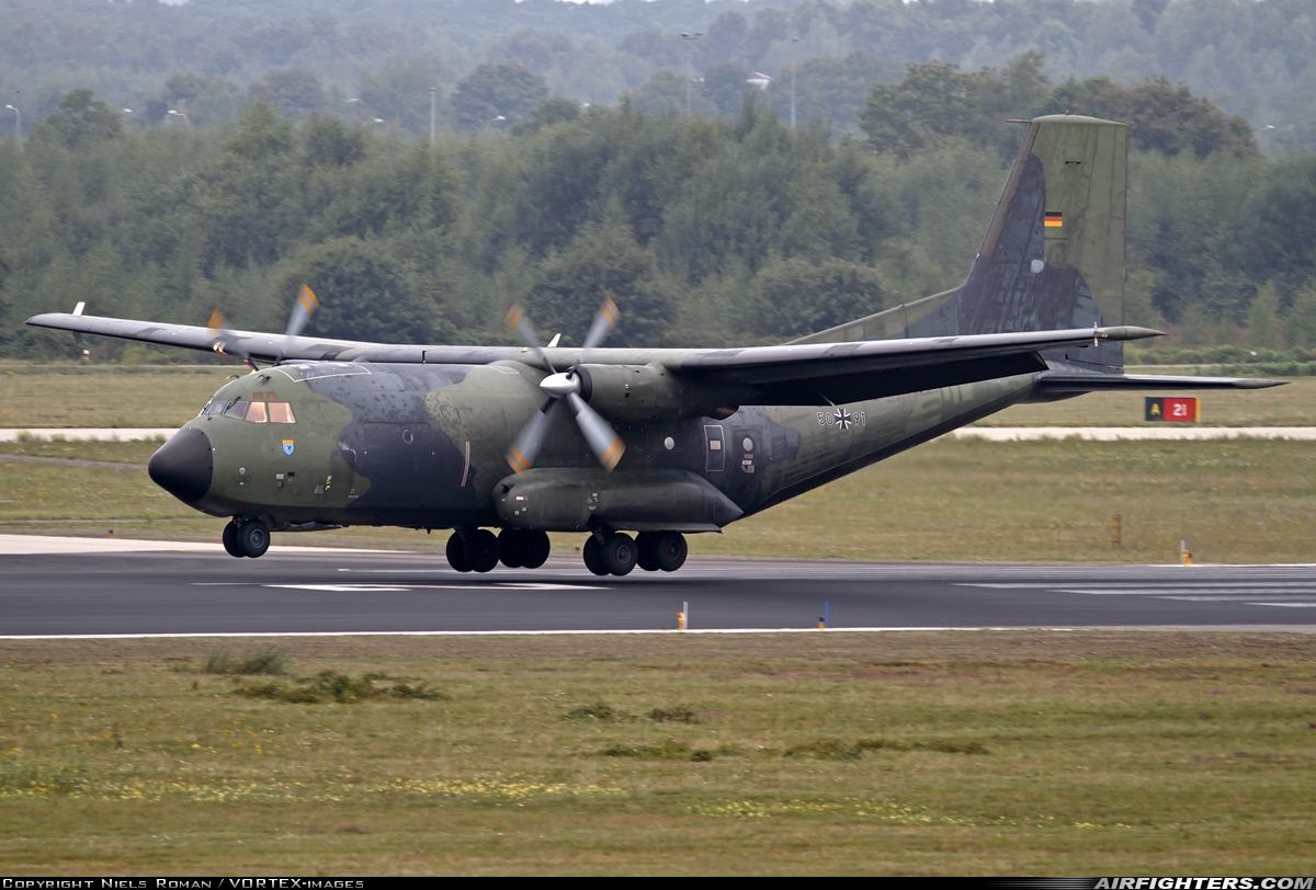 Germany - Air Force Transport Allianz C-160D 50+91 at Eindhoven (- Welschap) (EIN / EHEH), Netherlands