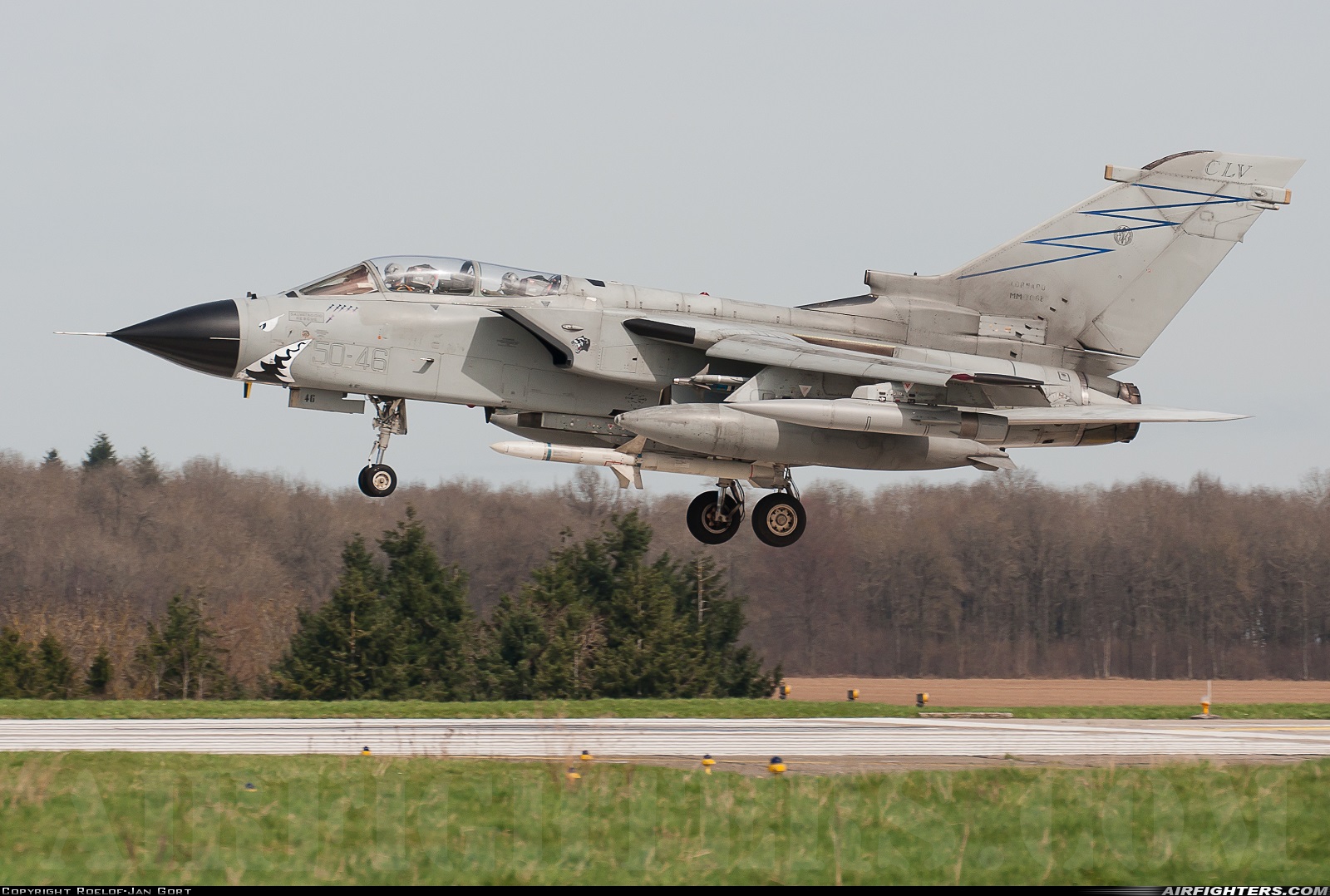 Italy - Air Force Panavia Tornado ECR MM7068 at Florennes (EBFS), Belgium