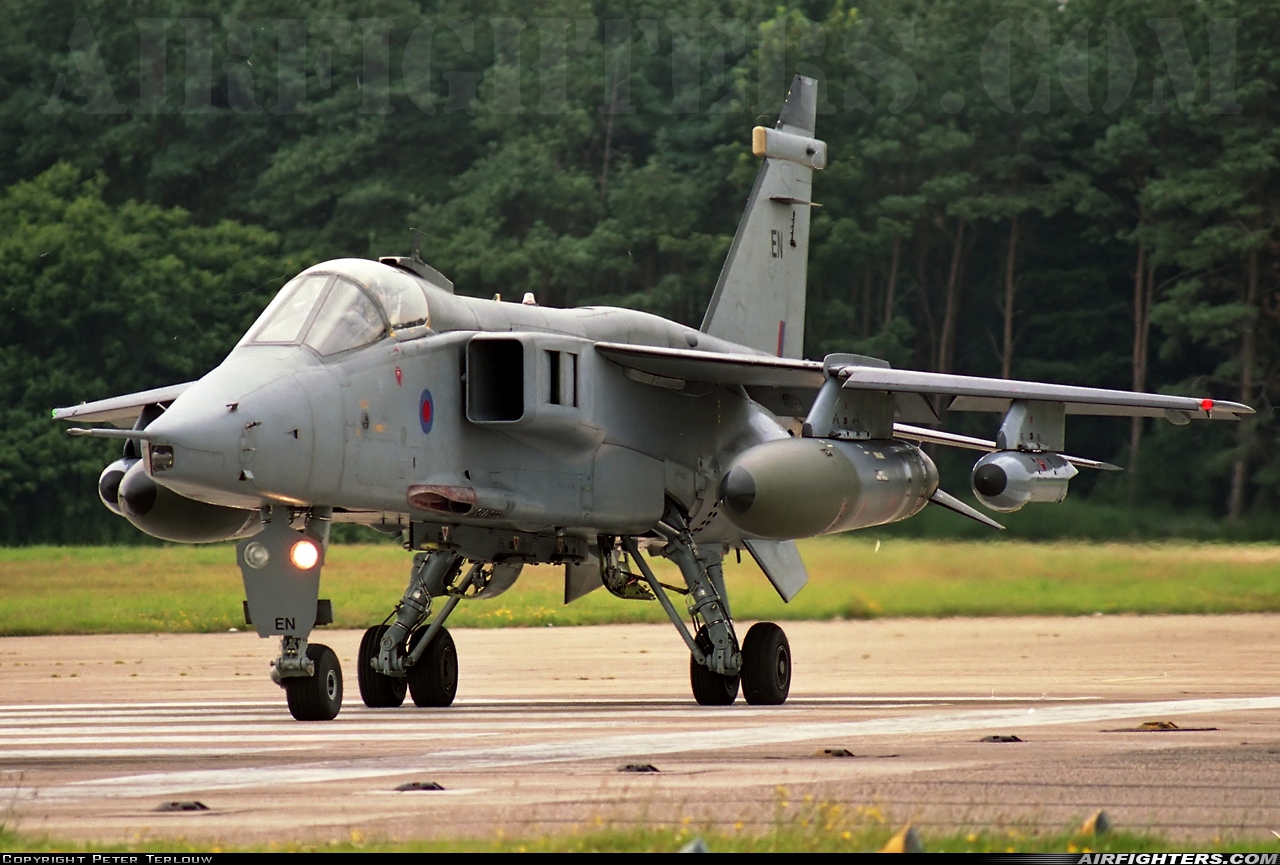 UK - Air Force Sepecat Jaguar GR3A XZ109 at Coltishall (CLF / EGYC), UK