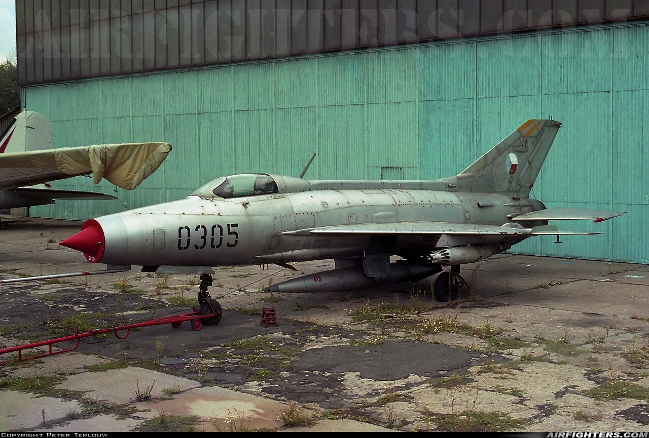 Czechoslovakia - Air Force Mikoyan-Gurevich MiG-21F-13 0305 at Kbely (LKKB), Czech Republic