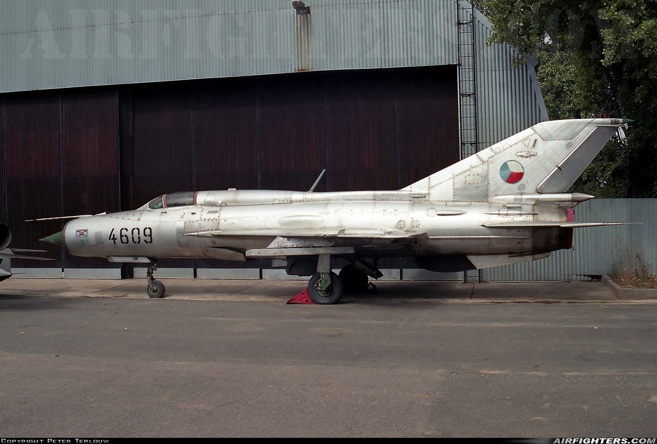 Czechoslovakia - Air Force Mikoyan-Gurevich MiG-21PFM 4609 at Kbely (LKKB), Czech Republic