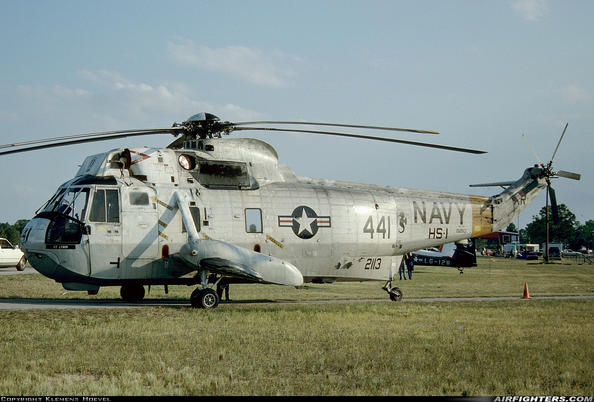 USA - Navy Sikorsky SH-3H Sea King (S-61B) 152113 at Off-Airport - Jupiter, USA