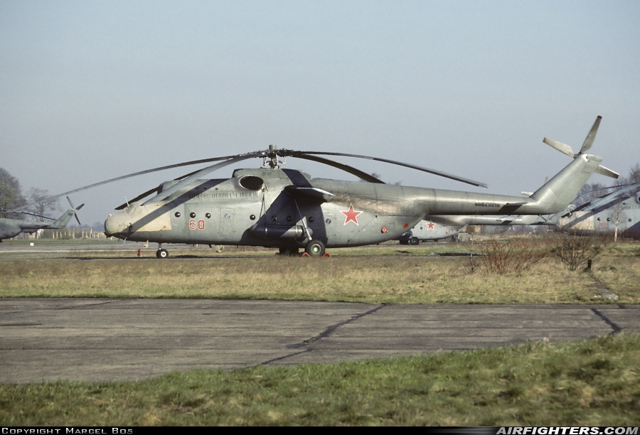 Russia - Air Force Mil Mi-6 Hook A 60 RED at Oranienburg, Germany