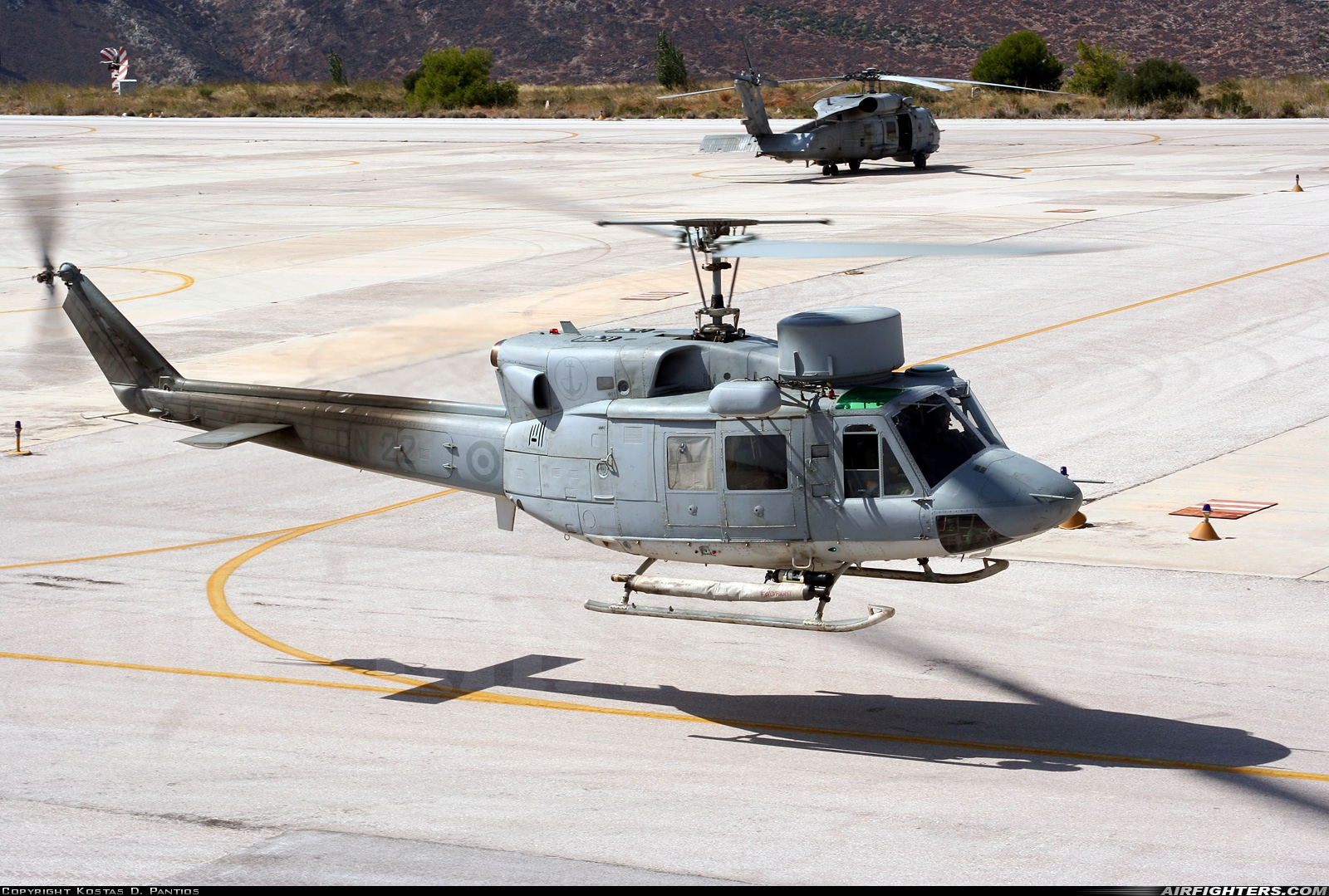 Greece - Navy Agusta-Bell AB-212ASW PN22 at Kotroni (KRN / LGKN), Greece