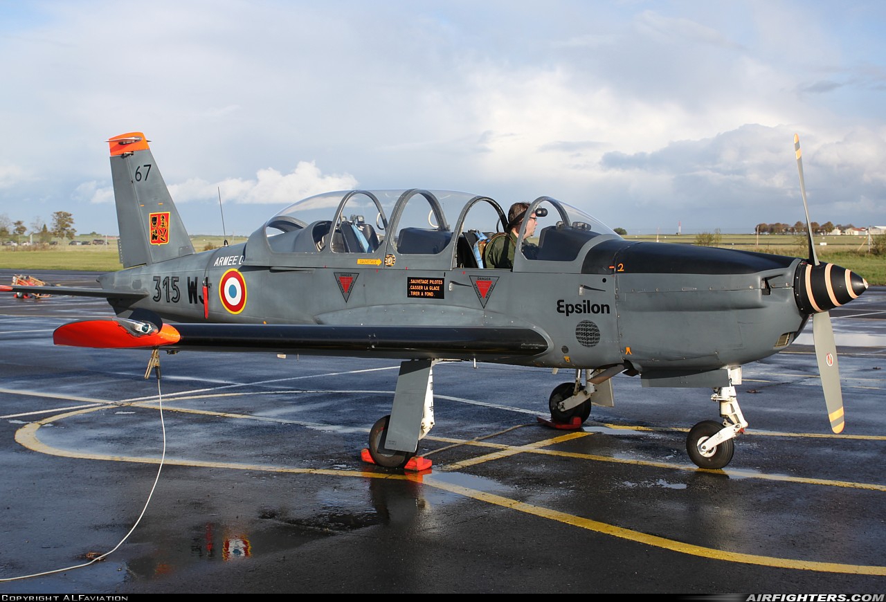 France - Air Force Socata TB-30 Epsilon 67 at Cognac - Chateaubernard (CNG / LFBG), France