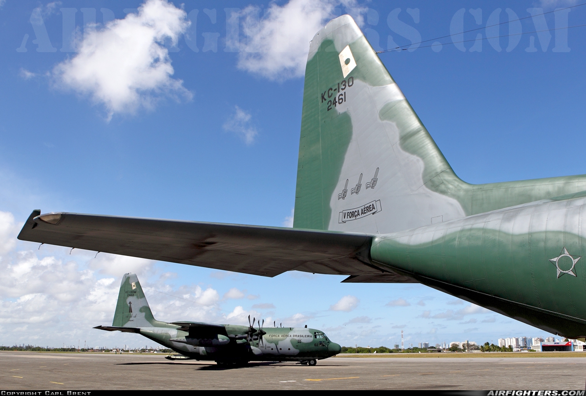 Brazil - Air Force Lockheed KC-130H Hercules (L-382) 2461 at Recife - Guararapes (REC / SBRF), Brazil