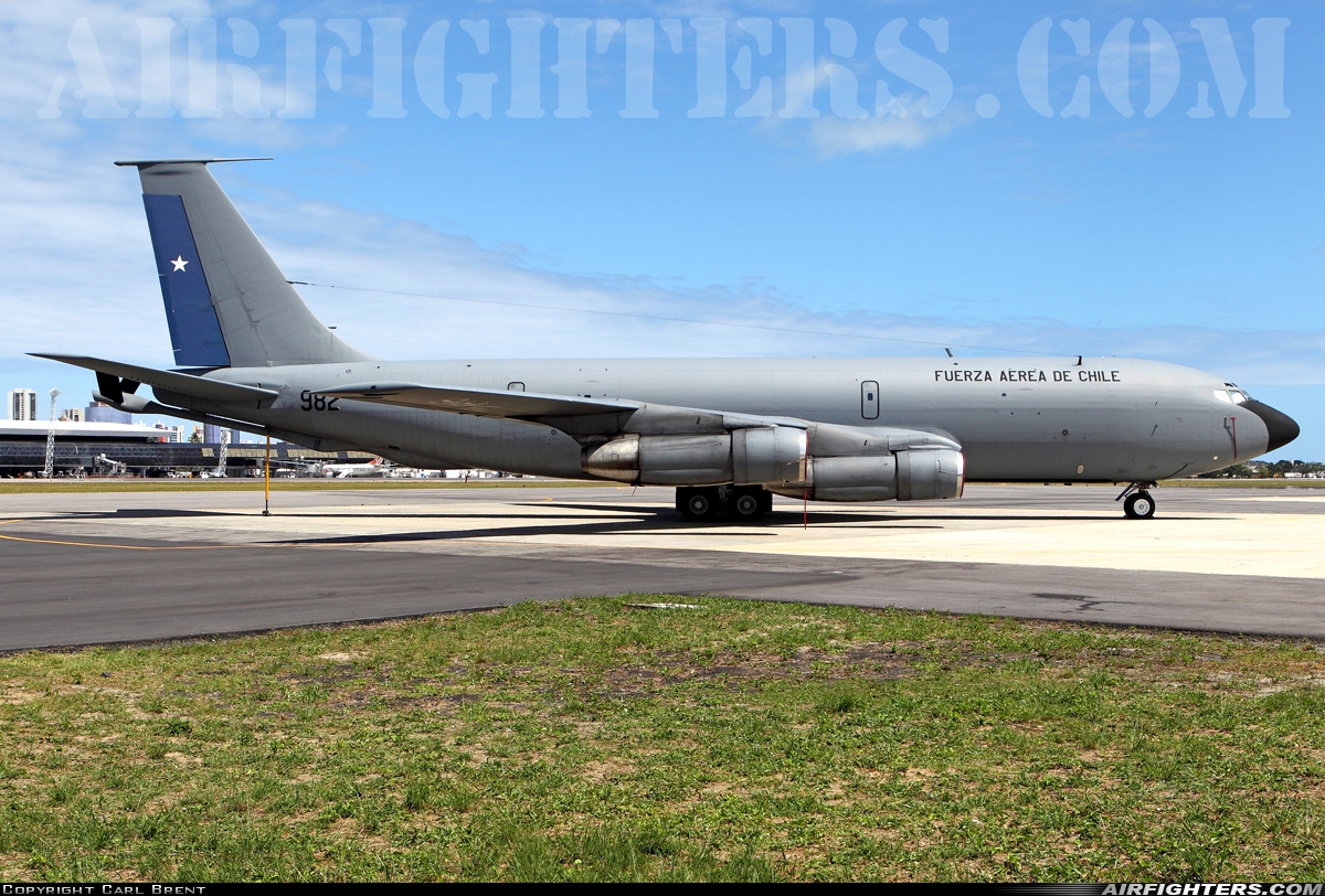 Chile - Air Force Boeing KC-135E Stratotanker (717-100) 982 at Recife - Guararapes (REC / SBRF), Brazil