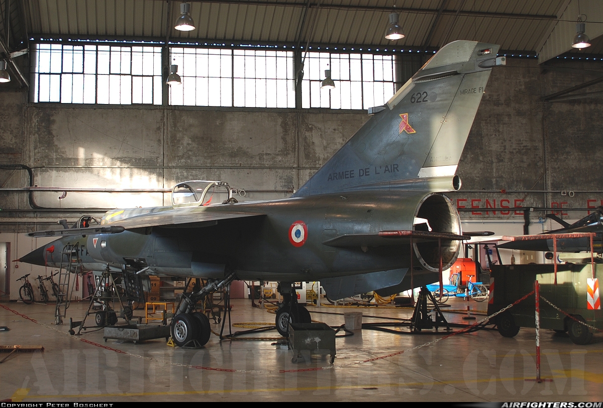 France - Air Force Dassault Mirage F1CR 622 at Mont de Marsan (LFBM), France