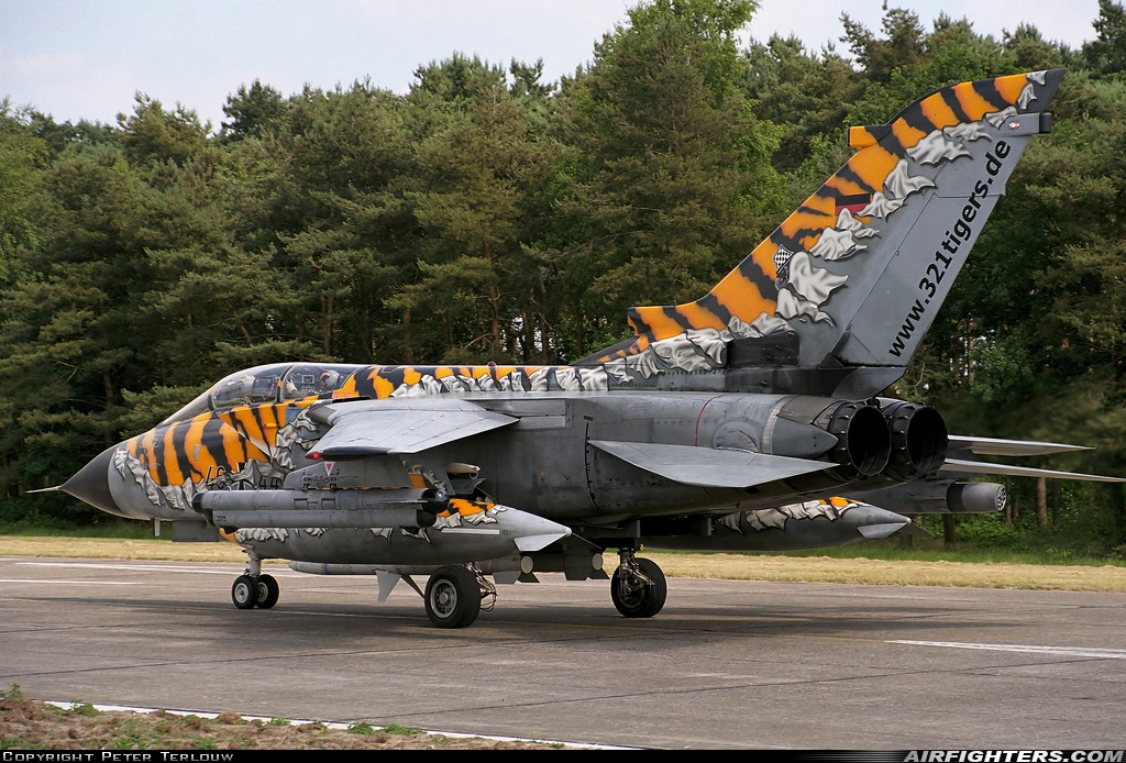 Germany - Air Force Panavia Tornado IDS 46+44 at Kleine Brogel (EBBL), Belgium
