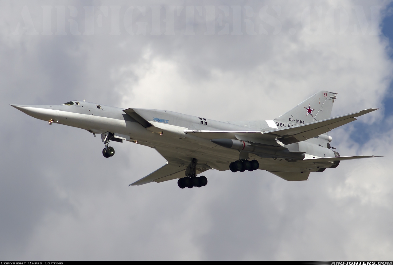 Russia - Air Force Tupolev Tu-22M-3 Backfire-C RF-94145 at Ryazan - Dyagilevo (UUBD), Russia