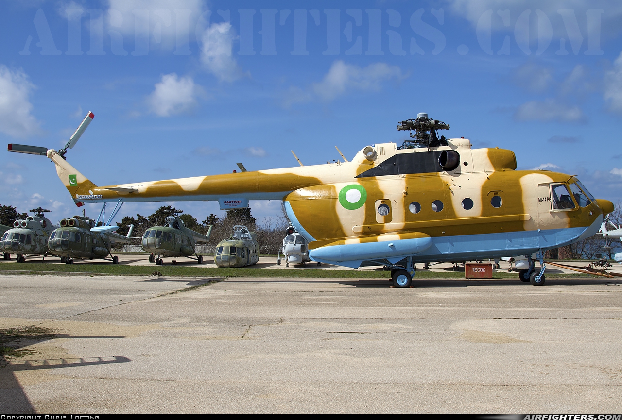 Pakistan - Air Force Mil Mi-14PG  at Sevastopol - Kruglaya Bukhta Heliport (UA-0063), Ukraine
