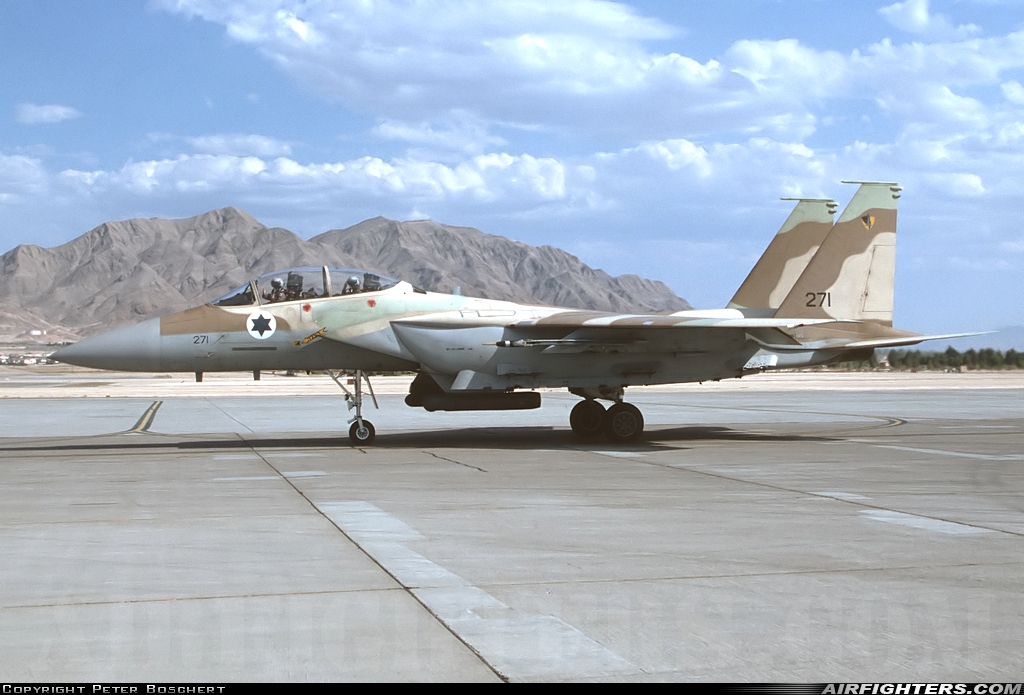 Israel - Air Force McDonnell Douglas F-15I Ra'am 271 at Las Vegas - Nellis AFB (LSV / KLSV), USA