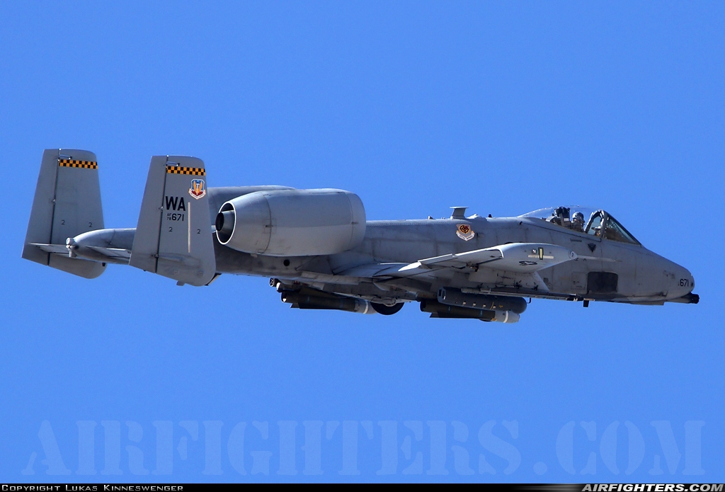 USA - Air Force Fairchild A-10C Thunderbolt II 78-0671 at Las Vegas - Nellis AFB (LSV / KLSV), USA