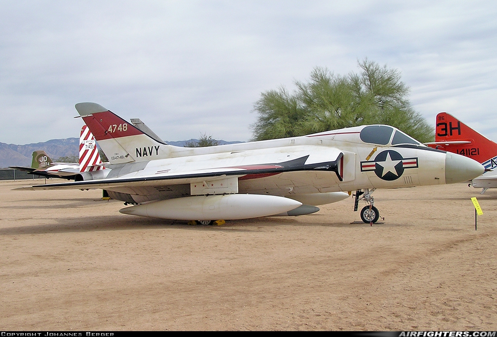 USA - Navy Douglas F4D-1 Skyray (F-6A) 134748 at Tucson - Pima Air and Space Museum, USA