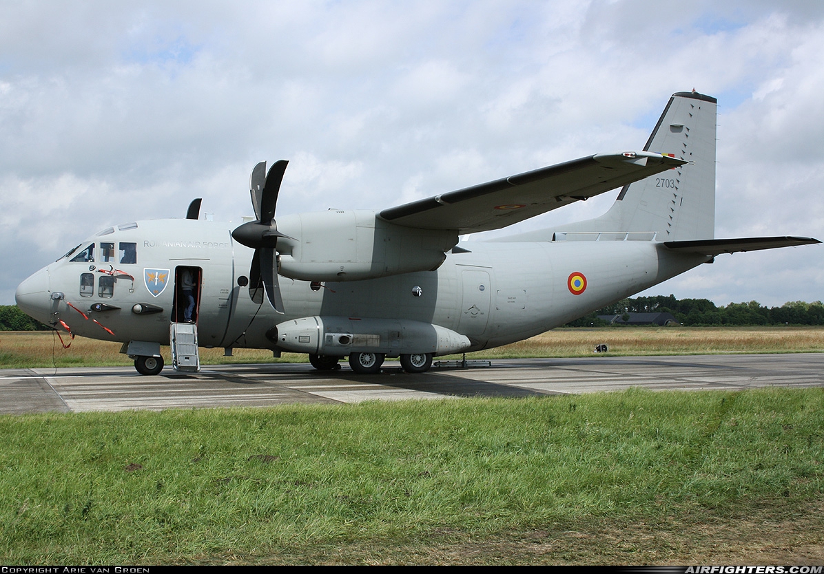 Romania - Air Force Alenia Aermacchi C-27J Spartan 2703 at Uden - Volkel (UDE / EHVK), Netherlands